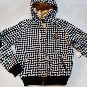 ROCAWEAR Y2K NEW WITH TAG WOMENS  50% WOOL WINTER JACKET WITH HOOD SIZE S